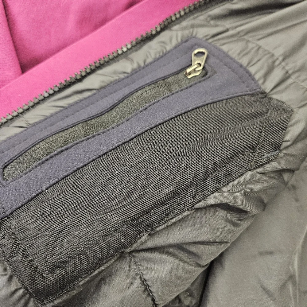 Mountain Hardwear Jacket Wms Small Plum Callisto Full Zip Fleece-Lined Softshell - Picture 9 of 15